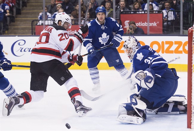 Leafs rookie Sparks continues to impress coach after 3-2 win against Devils | iNFOnews.ca CP35619987