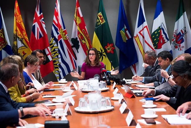 Labour groups talk work standards with Freeland ahead of NAFTA renegotiation | iNFOnews.ca Labour groups talk work standards with Freeland ahead of NAFTA renegotiation | iNFOnews.ca