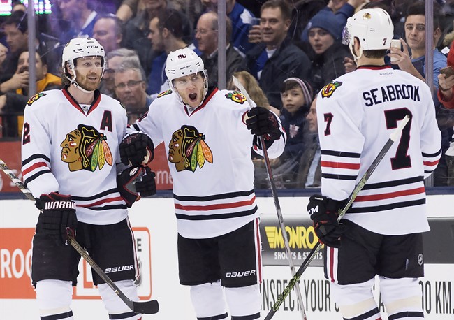 Chicago star Kane named NHL first star of the week as Blackhawks win 11 straight | iNFOnews.ca CP36057333