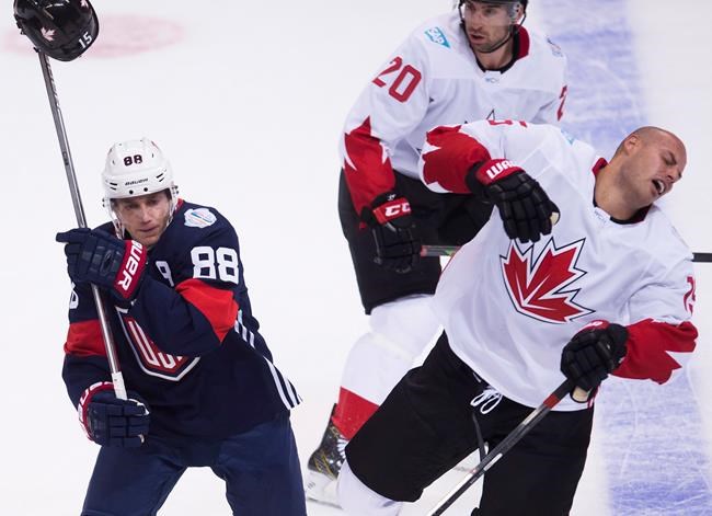 Getzlaf sits out Monday practice; expected to play Tuesday in World Cup final | iNFOnews.ca