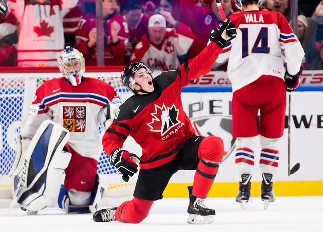 Batherson leads Canada to gold-medal game with 7-2 rout of Czechs at world juniors | iNFOnews.ca Batherson leads Canada to gold-medal game with 7-2 rout of Czechs at world juniors | iNFOnews.ca