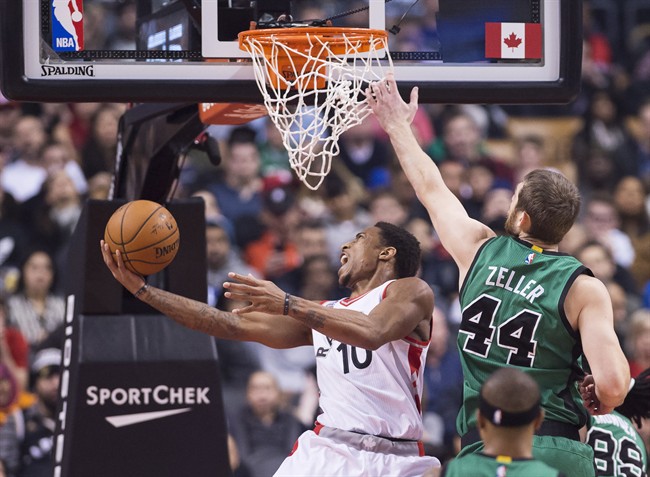DeRozan powers Raptors to sixth straight victory, 115-109 over Celtics | iNFOnews.ca CP36088422