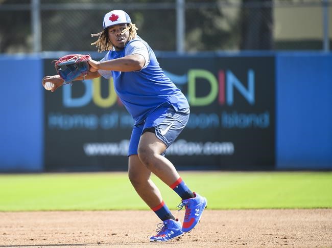 Vlad Guerrero Jr. impresses in first day at Blue Jays big league camp | iNFOnews.ca Vlad Guerrero Jr. impresses in first day at Blue Jays big league camp | iNFOnews.ca