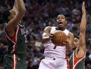 Raptors' six-game win streak comes to end in ugly 82-75 loss to Bucks | iNFOnews.ca CP31739927