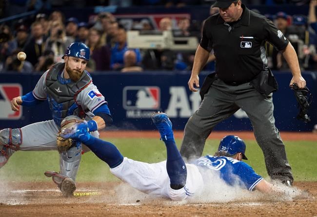 Toronto Blue Jays dispatch Texas Rangers with late charge in tight ALDS finale | iNFOnews.ca