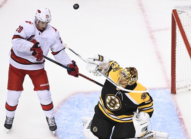 Bruins beat Hurricanes 4-3 in 2 OT in game delayed 15 hours | iNFOnews.ca