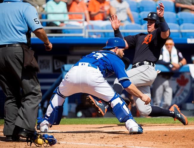 McCann drives in two runs to lead Tigers to win, Pompey homers for Blue Jays | iNFOnews.ca