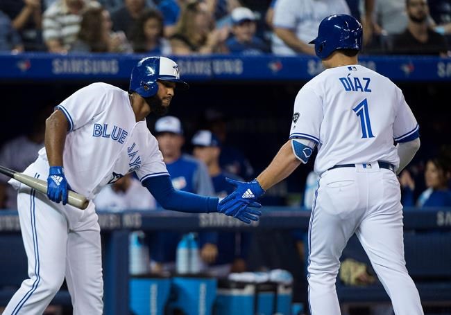 Smoak, Morales, McKinney homer in fifth inning to power Jays past 8-2 | iNFOnews.ca
