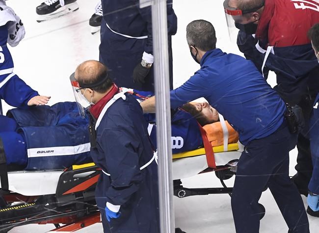 Maple Leafs defenceman Jake Muzzin out for remainder of preliminary round series | iNFOnews.ca