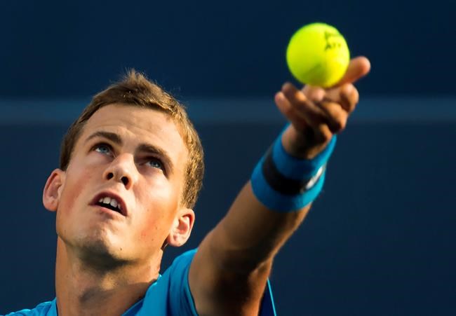 Pospisil matches record number of Canadians advancing to second round of Rogers Cup | iNFOnews.ca Pospisil matches record number of Canadians advancing to second round of Rogers Cup | iNFOnews.ca