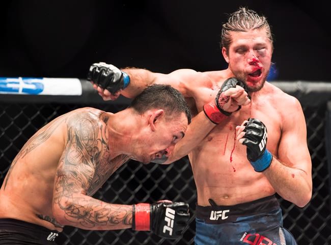 Challenger Brian Ortega broken nose, thumb in loss to Max Holloway at UFC 231 | iNFOnews.ca