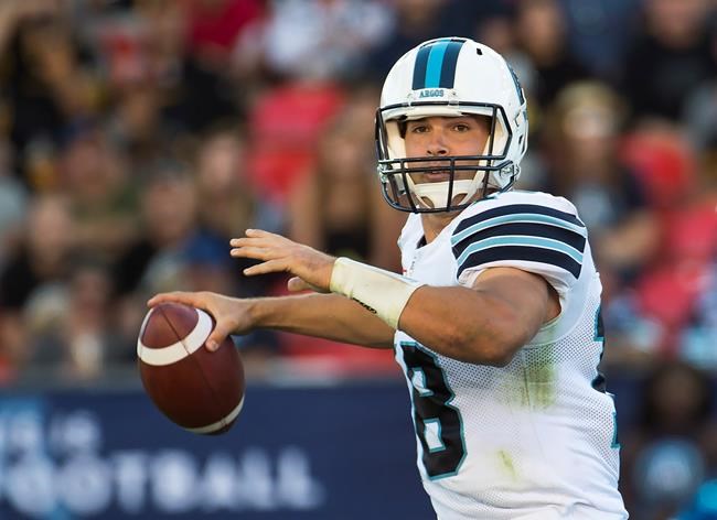 Brandon Whitaker runs for two TDs as Argos earn home win over Ticats | iNFOnews.ca