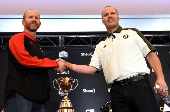 Good friends Dickenson, Campbell to square off in 2016 Grey Cup game | iNFOnews.ca