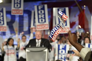 Toronto Mayor Rob Ford holds official launch of re-election campaign tonight | iNFOnews.ca CP28040112