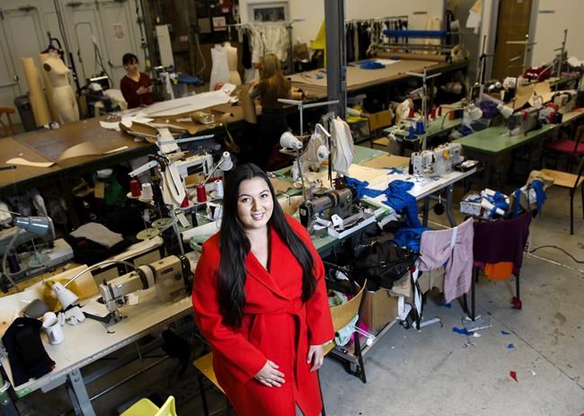 Lesley Hampton taps into Indigenous heritage for Toronto Fashion Week debut | iNFOnews.ca Lesley Hampton taps into Indigenous heritage for Toronto Fashion Week debut | iNFOnews.ca