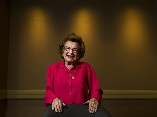 Dr. Ruth on having the 'guts' to speak openly about sexual literacy | iNFOnews.ca CP2145354463