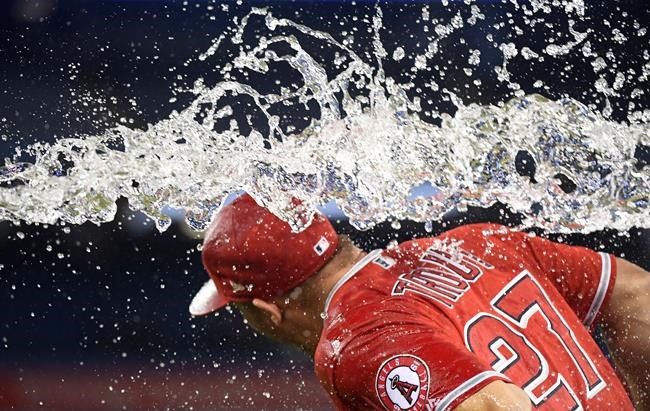 Mike Trout's two home runs leads L.A. Angels past Toronto Blue Jays 11-6 | iNFOnews.ca