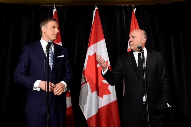 Kevin O'Leary quits Conservative leadership race, supports Maxime Bernier | iNFOnews.ca