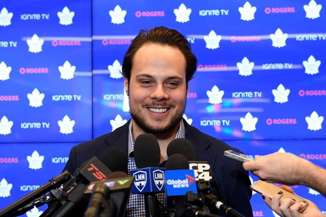 Maple Leafs sign Auston Matthews to lucrative five-year contract extension | iNFOnews.ca