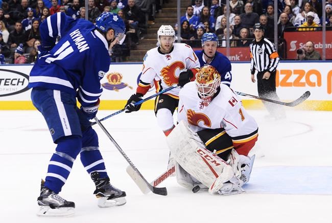 Flames give up first goal for the eighth straight game, fall 4-0 to Leafs | iNFOnews.ca Flames give up first goal for the eighth straight game, fall 4-0 to Leafs | iNFOnews.ca