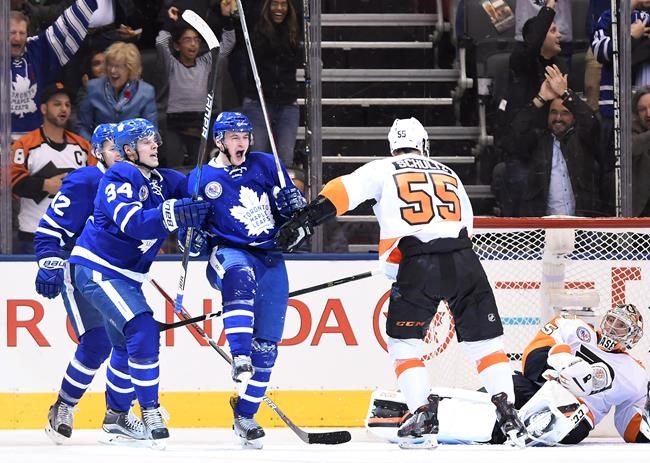 Leafs defensive specialist Rielly finds scoring touch against Flyers | iNFOnews.ca