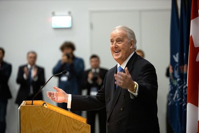 Brian Mulroney officially opens university institute in N.S. that bears his name | iNFOnews.ca Brian Mulroney officially opens university institute in N.S. that bears his name | iNFOnews.ca