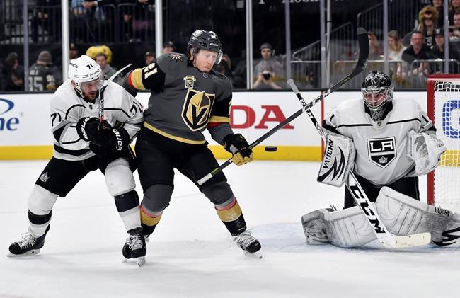 Campbell stops 41 shots in 2nd start, Kings beat Vegas 4-1 | iNFOnews.ca CP1749925380