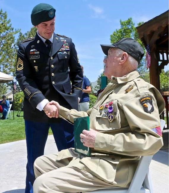 7 decades later, Nevada WWII vet awarded Purple Heart | iNFOnews.ca