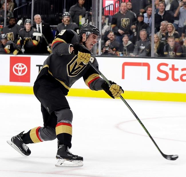 Karlsson scores 2, Fleury and Vegas blanks Calgary, 6-0 | iNFOnews.ca