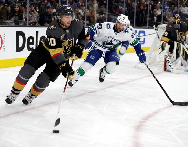 Karlsson nets two goals, Vegas beats Canucks, 6-3 | iNFOnews.ca