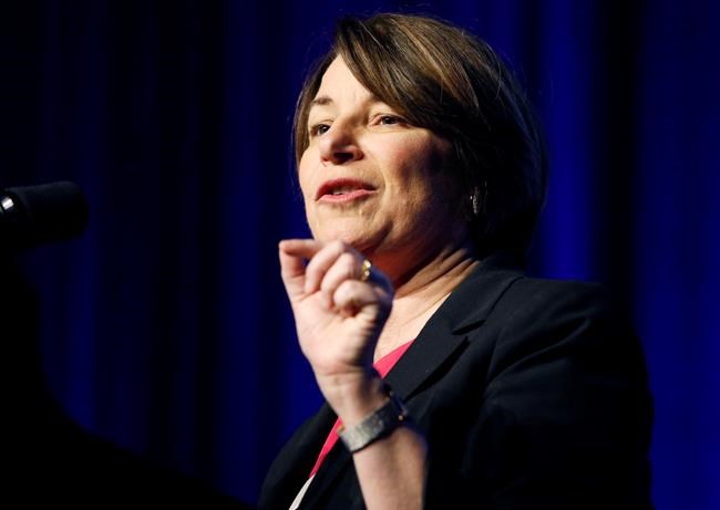 Klobuchar releases taxes, urges Trump to do same | iNFOnews.ca