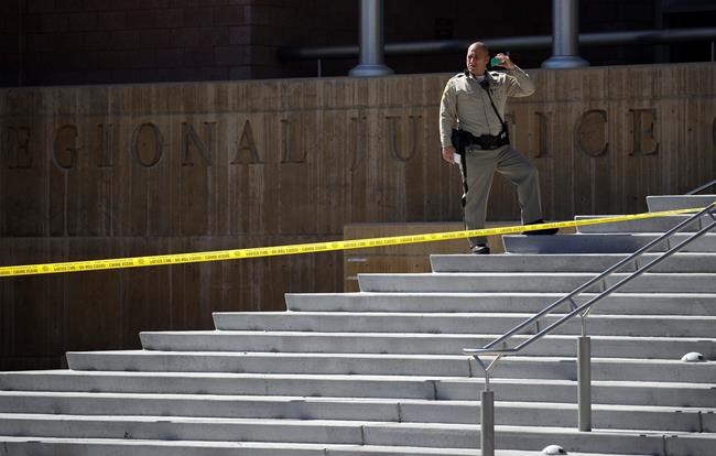 Sister of murder victim hit by car outside Vegas courthouse | iNFOnews.ca Sister of murder victim hit by car outside Vegas courthouse | iNFOnews.ca