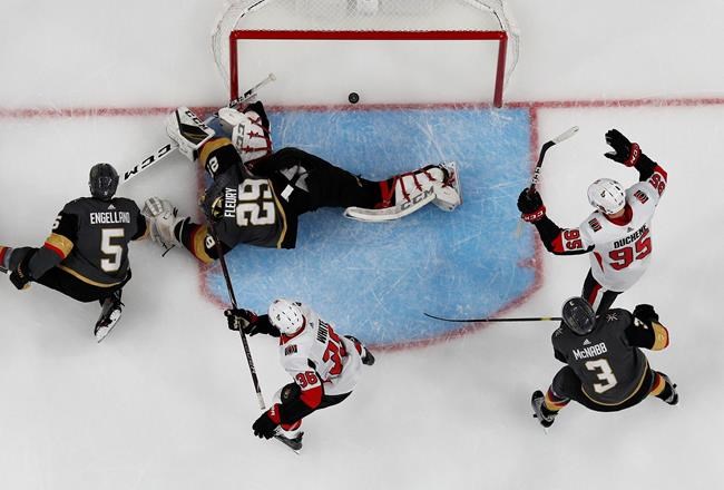 Marchessault's OT penalty shot lifts Vegas past Ottawa 4-3 | iNFOnews.ca