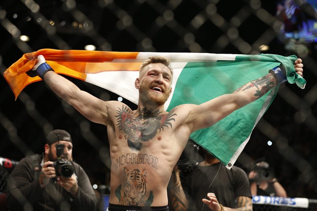 Conor McGregor scores sensational knockout over Jose Aldo at UFC 194 | iNFOnews.ca CP35671484