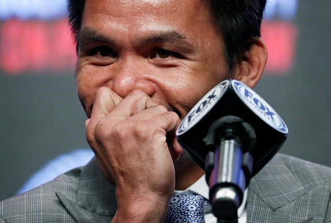 Pacquiao has plenty to say while he prepares for Thurman | iNFOnews.ca CP2061722368