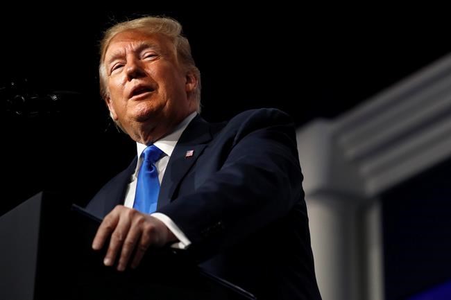 The Latest: Trump boasts of Israel support to Jewish group | iNFOnews.ca The Latest: Trump boasts of Israel support to Jewish group | iNFOnews.ca