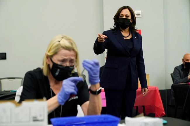 Harris back on the road after opening weeks in Washington | iNFOnews.ca