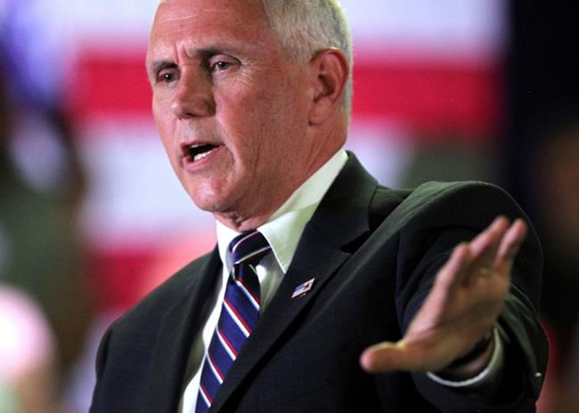 Pence defends military mom's right to criticize Trump | iNFOnews.ca