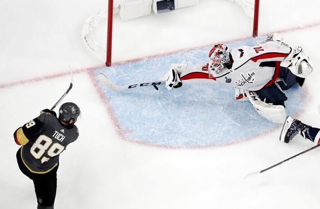 Washington Capitals down Vegas Golden Knights 3-2 to even Stanley Cup final 1-1 | iNFOnews.ca CP635474190