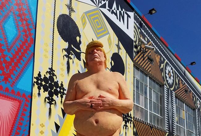 Naked Donald Trump statue going up for auction | iNFOnews.ca
