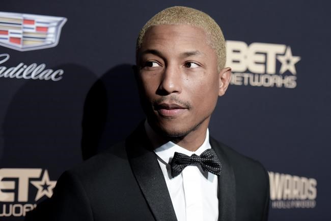 Pharrell to be honoured by Clive Davis for songwriting | iNFOnews.ca Pharrell to be honoured by Clive Davis for songwriting | iNFOnews.ca