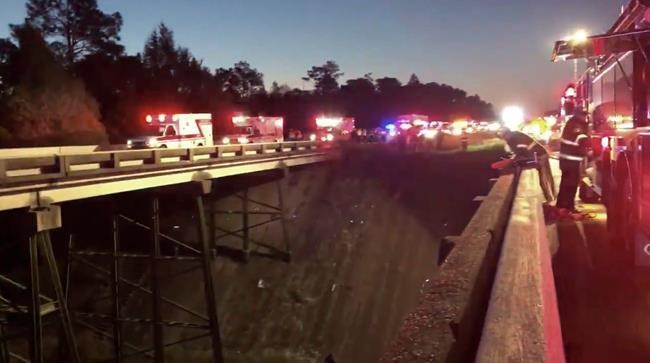 At least 9 still hospitalized after deadly bus crash | iNFOnews.ca CP323496490