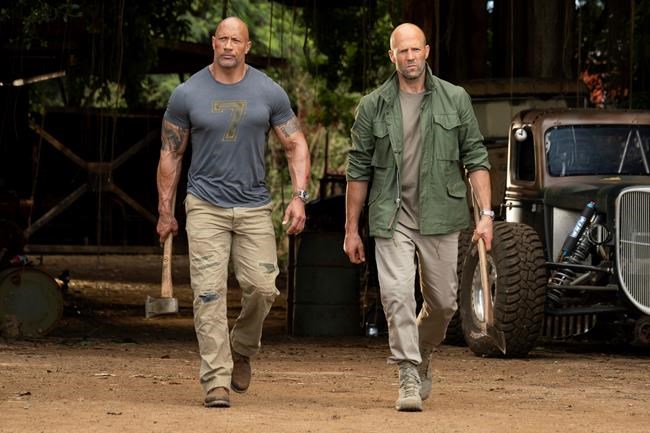 'Hobbs & Shaw' repeats at No. 1 against slew of newcomers | iNFOnews.ca