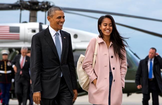 Malia Obama to take gap year before entering Harvard in 2017 | iNFOnews.ca