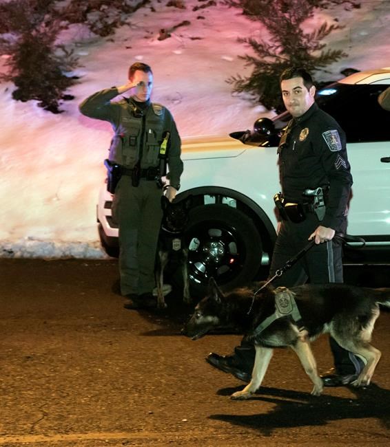 K9 with bone cancer gets final salute outside vet's office | iNFOnews.ca
