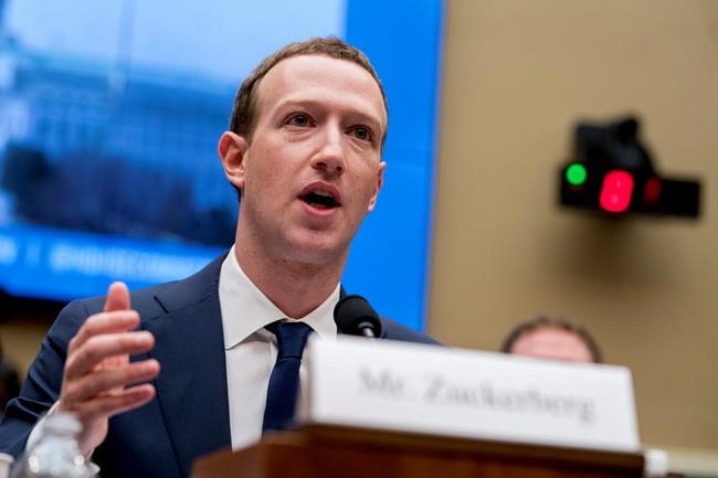 Facebook CEO to appear before Congress on currency plan | iNFOnews.ca CP327261049