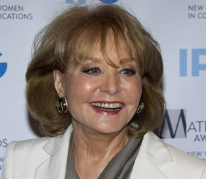 Barbara Walters, in hospital after fall at DC party, says she expects to be home soon | iNFOnews.ca CP21686212