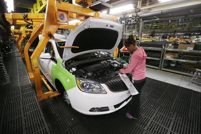General Motors 3Q profit falls slightly; company posts healthy numbers despite recall costs | iNFOnews.ca CP35022220