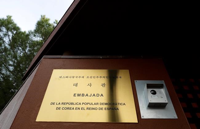Ex-Marine arrested in North Korea embassy attack in Madrid | iNFOnews.ca CP2040526175