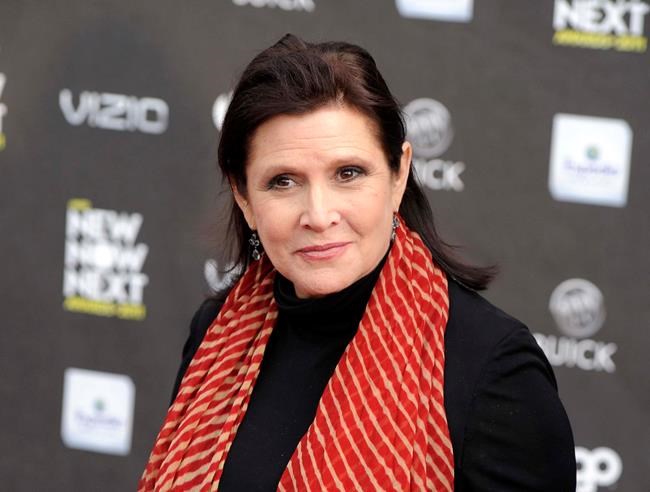 Coroner: Sleep apnea among causes of Carrie Fisher's death | iNFOnews.ca